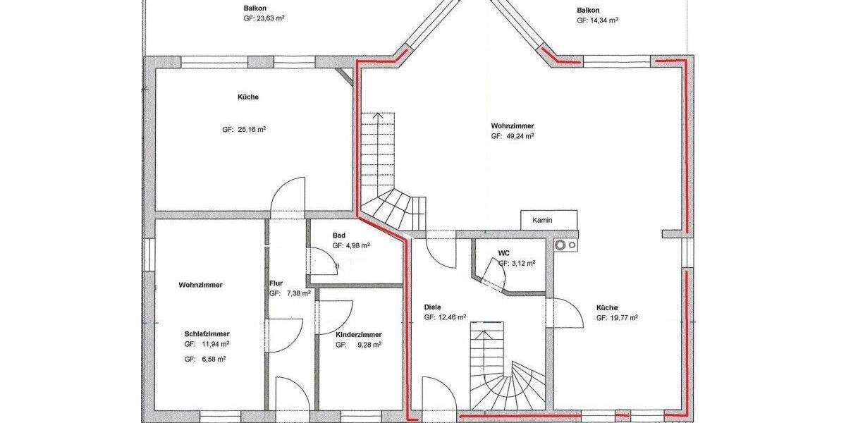 Einfamilienhaus Reichenbach - 6 Zimmer, 253 m&sup2;, 699.000&euro; | Angebot:25738178