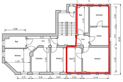 Wohnung Aue-Bad Schlema Bad Schlema - 3 Zimmer, 63 m&sup2;, 320&euro; | Angebot:25398139