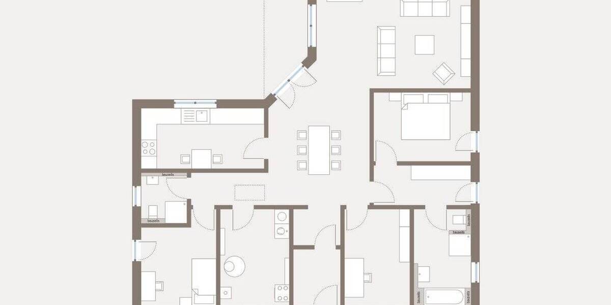 Bungalow Auerbach/Vogtl. Hinterhain - 4 Zimmer, 142 m&sup2;, 283.919&euro; | Angebot:26028139