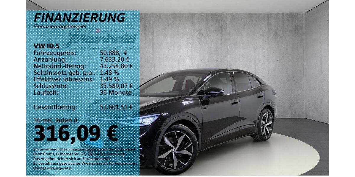 VW ID.5 9.800 km 50.888 &euro; Auerbach/Rebesgrün 08209