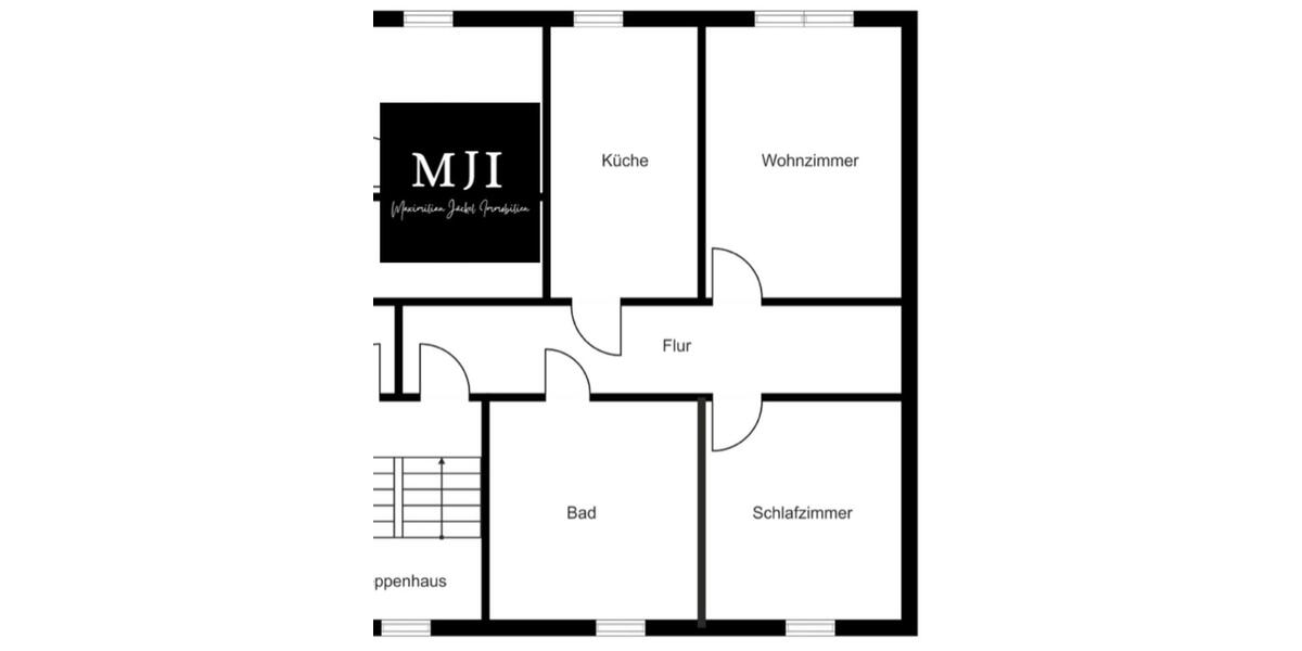 Etagenwohnung Zwickau - 2 Zimmer, 63 m&sup2;, 345&euro; | Angebot:25510950