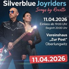 Silverblue Joyriders - Songs by Roxette 11.04.2026 Vereinshaus Zur Post