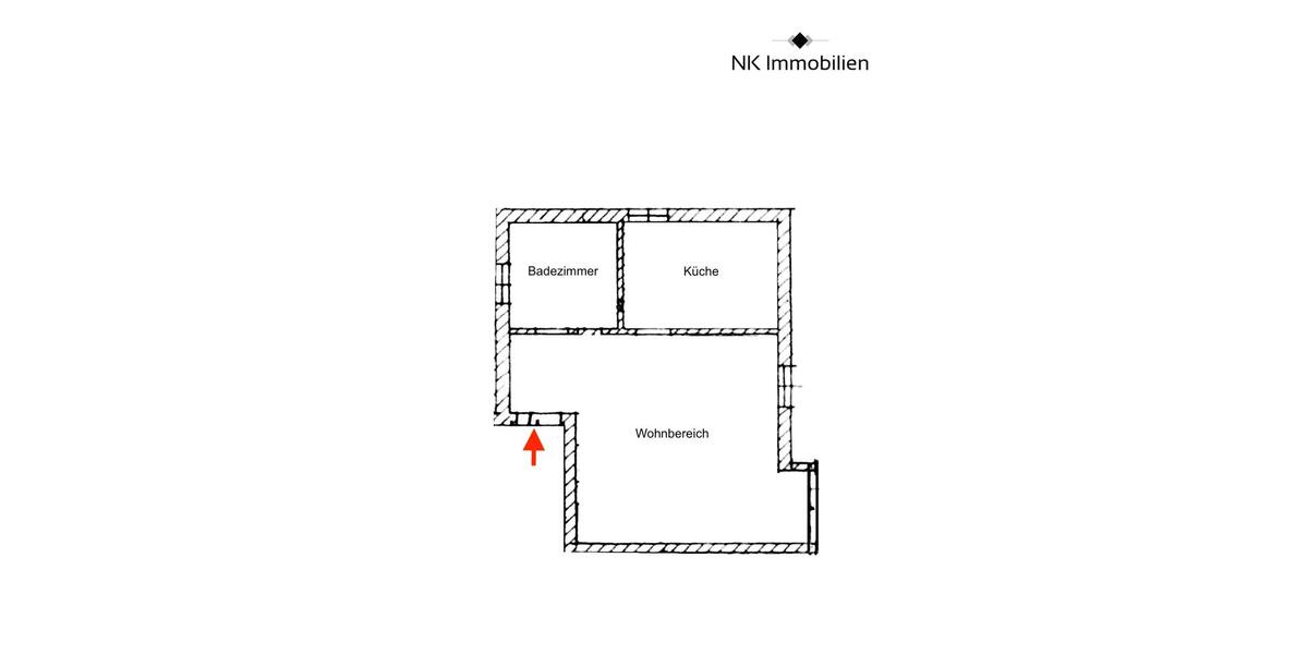 Etagenwohnung Zwickau Zwickau-West - 1 Zimmer, 41 m&sup2;, 270&euro; | Angebot:26679916