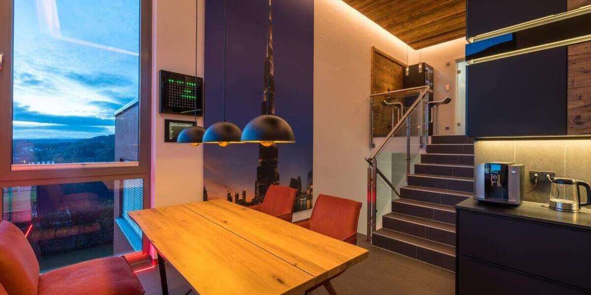 Luxuriöse und moderne Bauhausvilla als Praxis oder Bürohaus - Gewerbeobjekt Schneeberg | Angebot:26001542