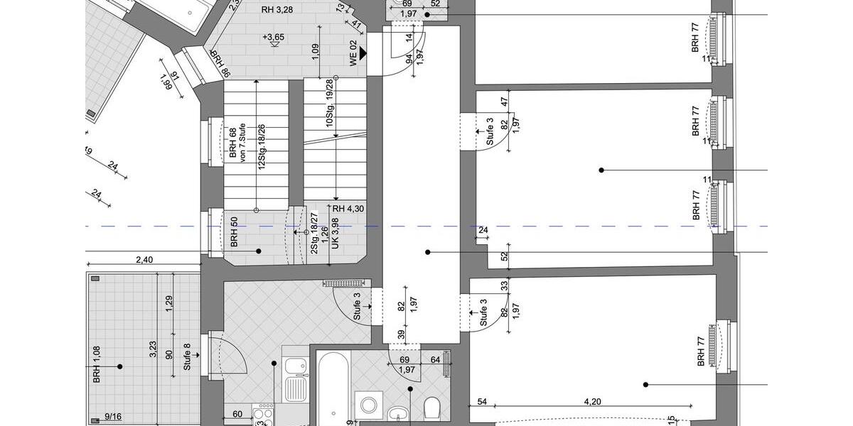 Etagenwohnung Zwickau - 2 Zimmer, 65 m&sup2;, 600&euro; | Angebot:25046086
