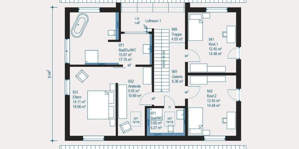 Einfamilienhaus Zwickau Eckersbach - 5 Zimmer, 186 m&sup2;, 351.199&euro; | Angebot:25777313