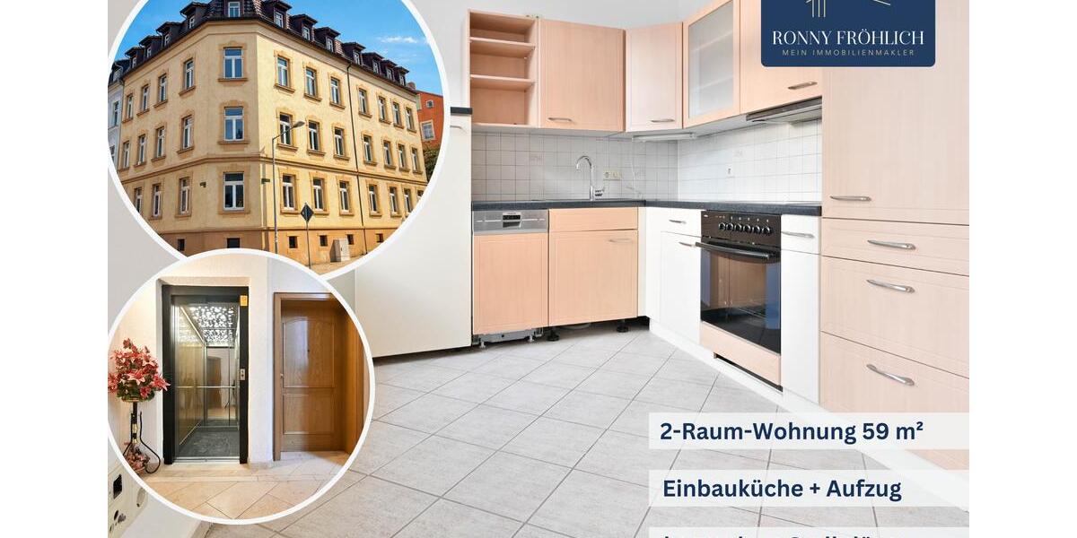 Etagenwohnung Meerane - 2 Zimmer, 59 m&sup2;, 325&euro; | Angebot:24438633