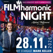 FREIE PRESSE: FILMharmonic Night mit der Vogtland Philharmonie & Mark Keller 28.11.2026 Sparkassen-Arena