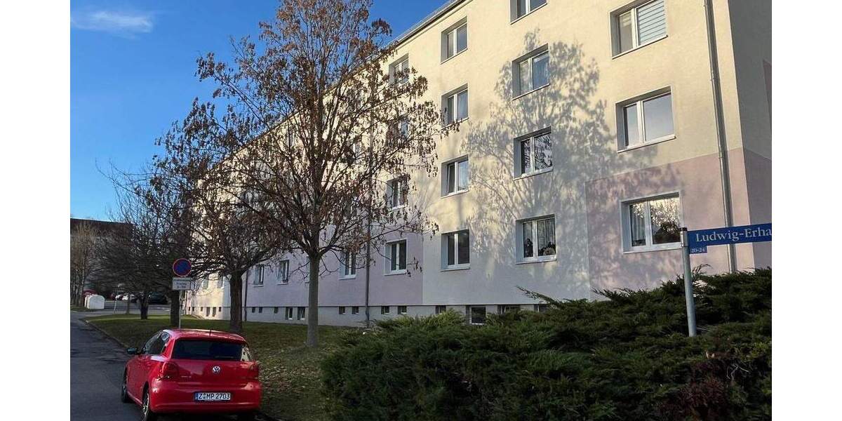 Etagenwohnung Zwickau Marienthal - 3 Zimmer, 55 m&sup2;, 380&euro; | Angebot:25799992