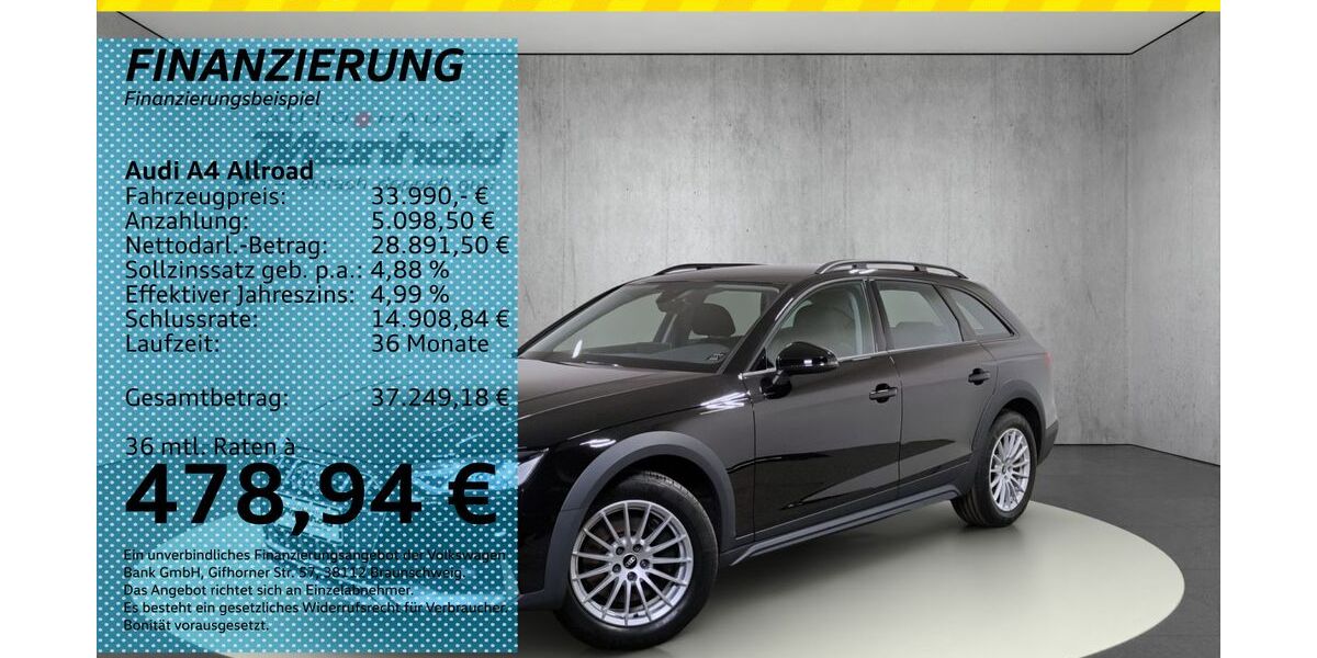 Audi A4 Allroad 34.800 km 33.990 &euro; Auerbach/Rebesgrün 08209