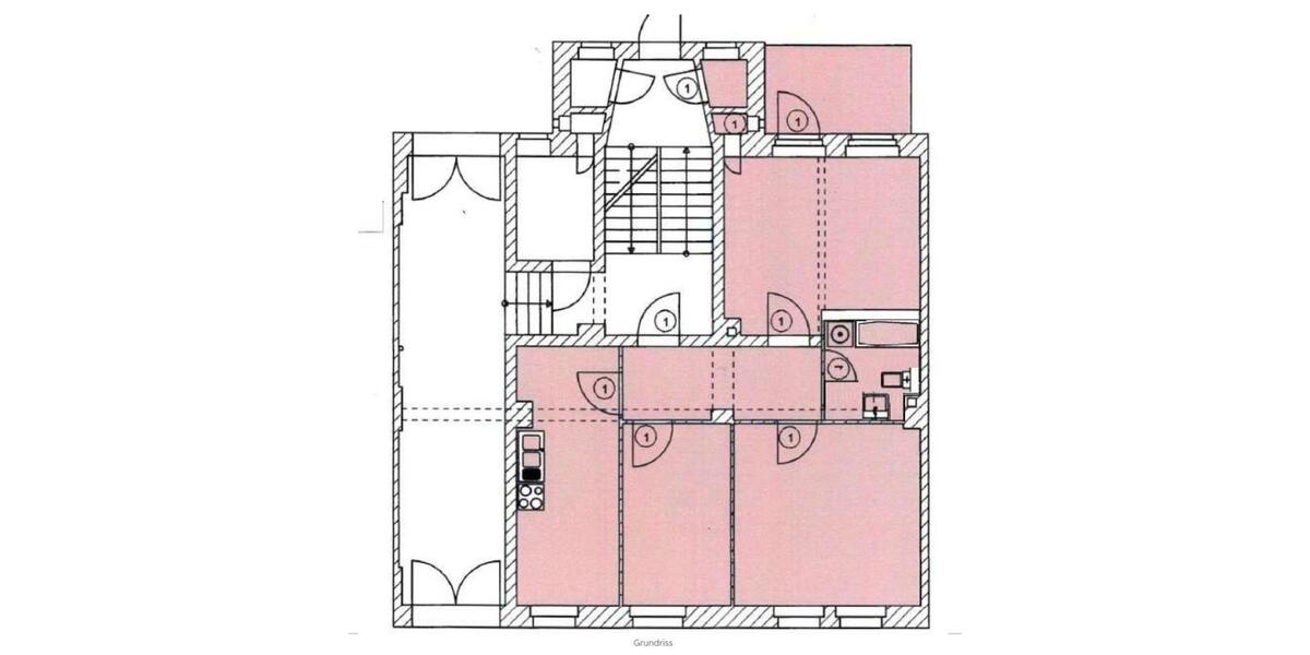 Etagenwohnung Reichenbach im Vogtland - 3 Zimmer, 81 m&sup2;, 490&euro; | Angebot:25054405