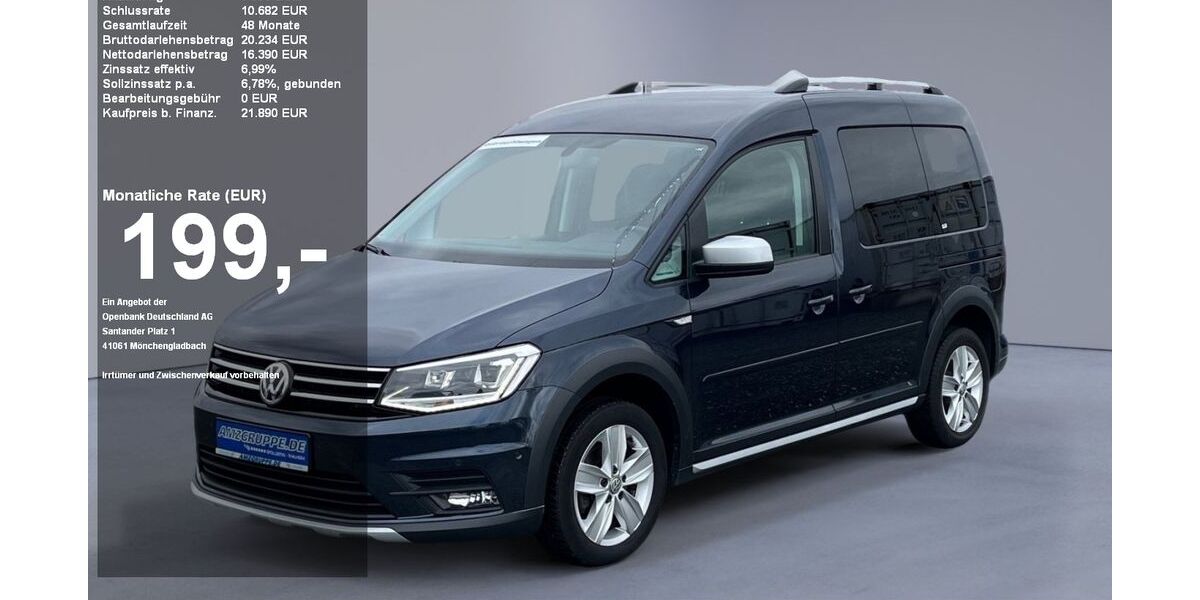 VW Caddy 73.558 km 19.950 &euro; Stollberg 09366