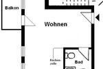 Etagenwohnung Zwickau - 1 Zimmer, 27 m&sup2;, 230&euro; | Angebot:23614840