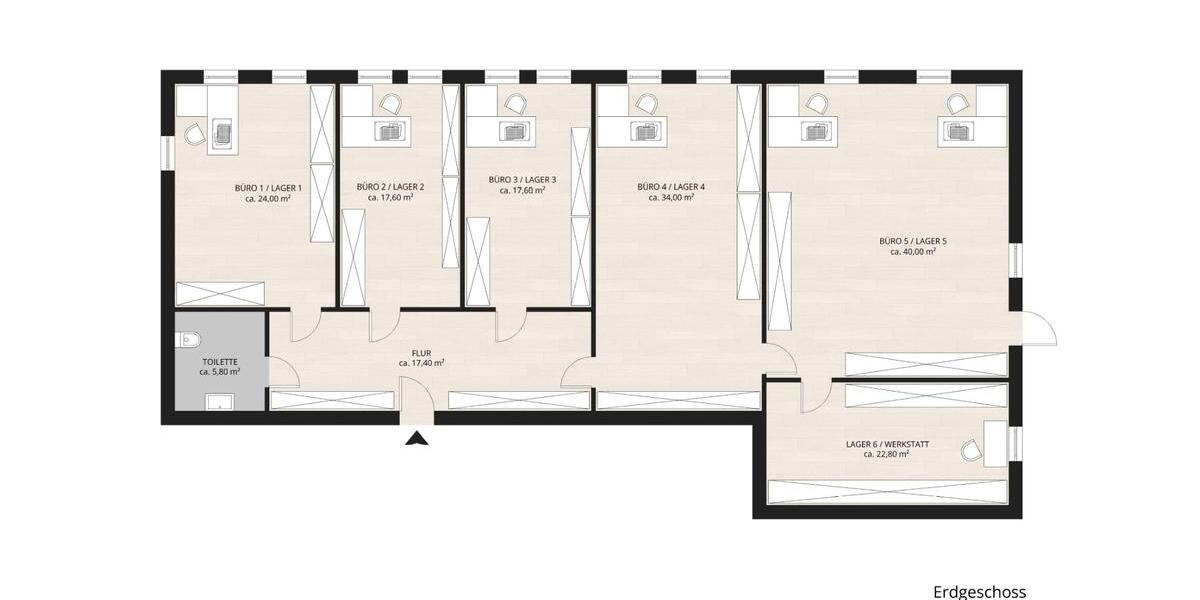 Gewerbeobjekt Oberlungwitz - 550&euro; | Angebot:25810690