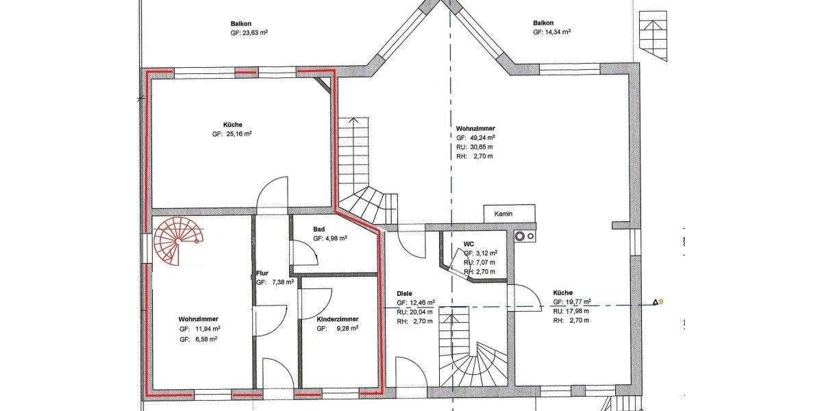 Einfamilienhaus Reichenbach - 6 Zimmer, 253 m&sup2;, 699.000&euro; | Angebot:25738178