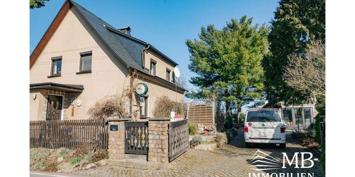 Hier lässt es sich gut wohnen ! - Einfamilienhaus Lichtentanne Schönfels | Angebot:25779997