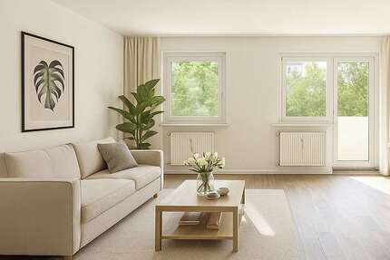 Wohnung Glauchau - 3 Zimmer, 55 m&sup2;, 360&euro; | Angebot:22631415