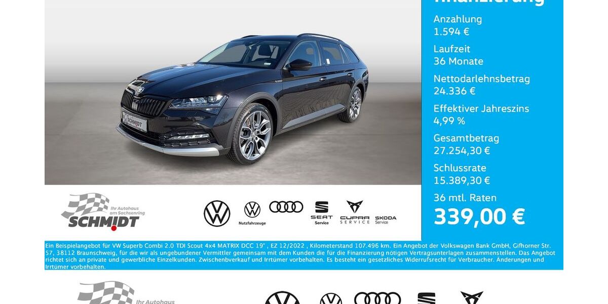 Skoda Superb 107.496 km 25.930 &euro; Bernsdorf 09337