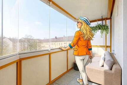 Wohnung Reichenbach Rotschau - 3 Zimmer, 70 m&sup2;, 380&euro; | Angebot:25139144