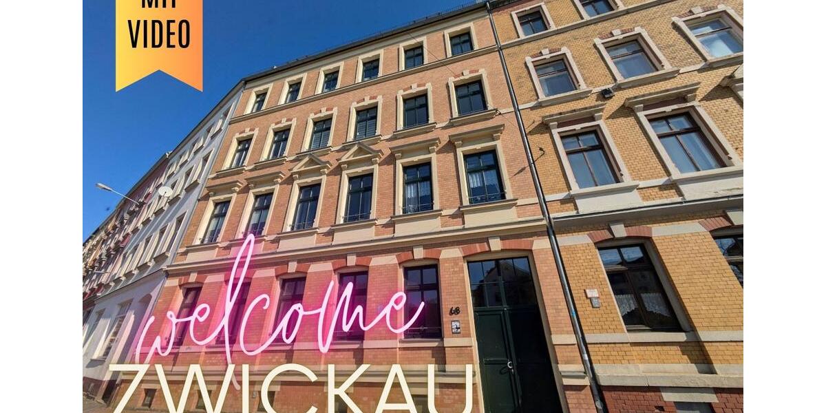 Etagenwohnung Zwickau - 2 Zimmer, 48 m&sup2;, 290&euro; | Angebot:25945677