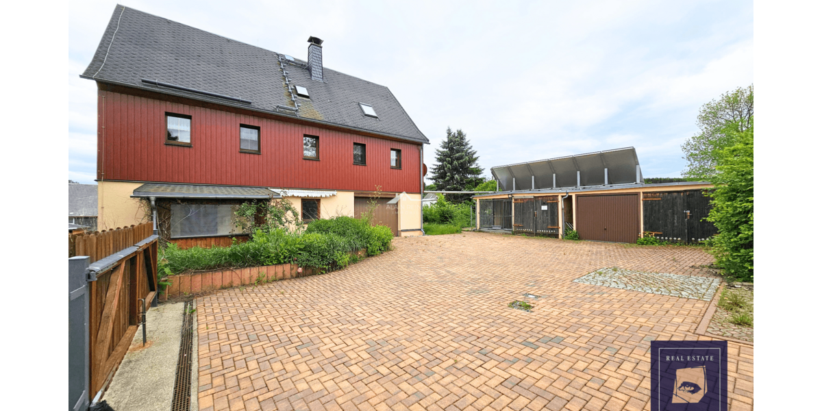 Wohnen mit Geschichte – modernste Effizienz dank Wärmepumpe - Einfamilienhaus Auerbach | Angebot:20967525