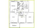 Etagenwohnung Meerane - 3 Zimmer, 82 m&sup2;, 610&euro; | Angebot:26247909