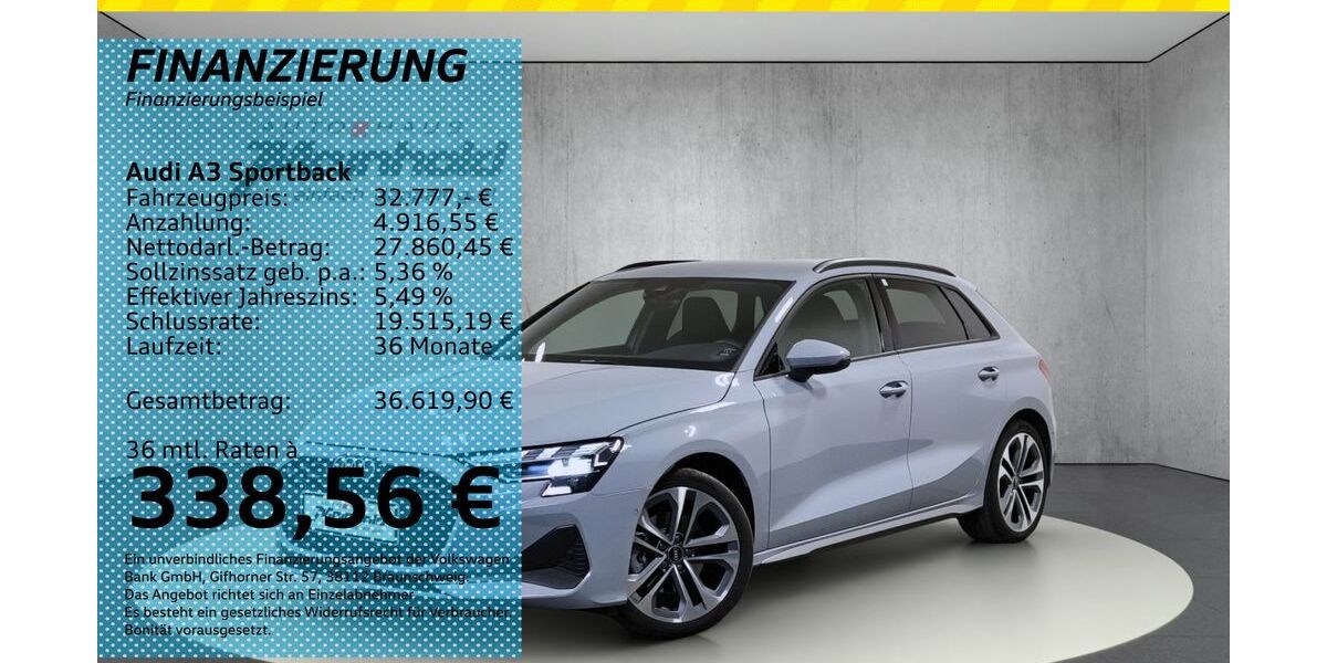 Audi A3 10.000 km 32.777 &euro; Auerbach/Rebesgrün 08209