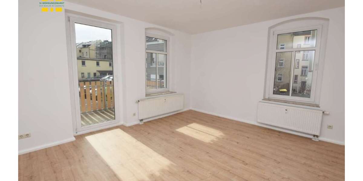 Etagenwohnung Limbach-Oberfrohna Oberfrohna - 2 Zimmer, 59 m&sup2;, 350&euro; | Angebot:23573940