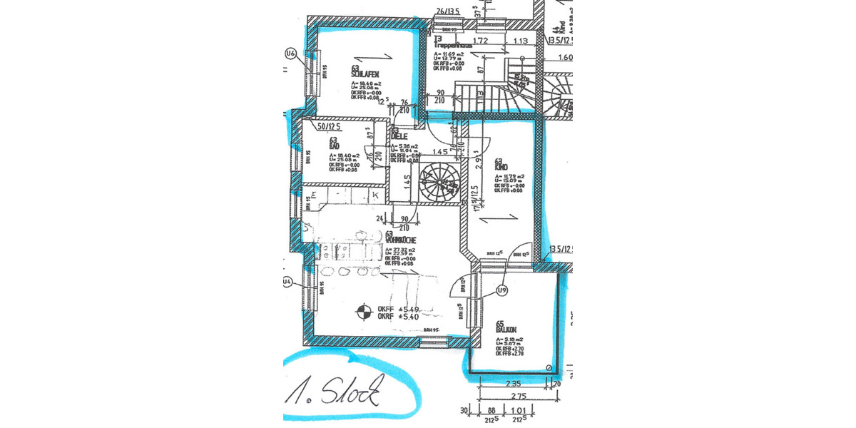 Maisonettenwohnung Schwarzenberg/Erzgebirge Erzgebirge - 4 Zimmer, 93 m&sup2;, 200.000&euro; | Angebot:25988075