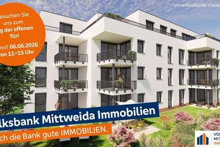 Erstbezug! Moderne 4-Zimmer Wohnung mit Balkon und Garage! - Wohnung Hartmannsdorf | Angebot:26557057