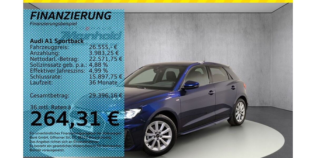 Audi A1 12.500 km 26.555 &euro; Auerbach/Rebesgrün 08209
