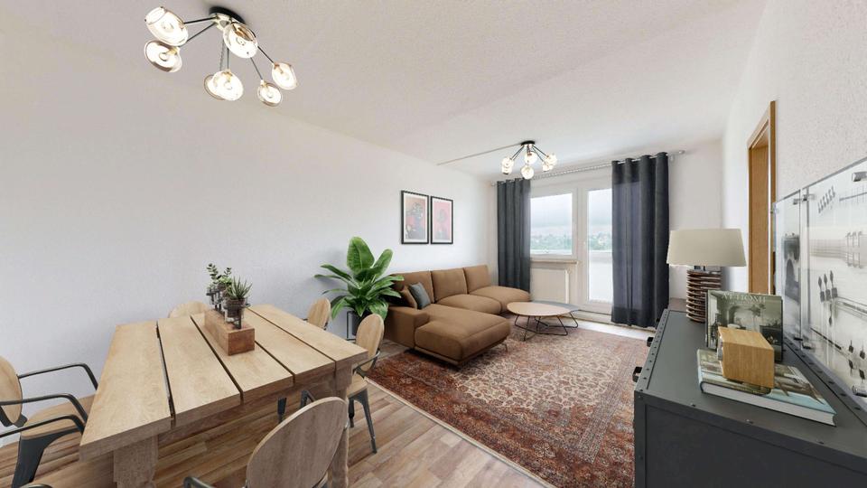 Etagenwohnung Reichenbach im Vogtland - 3 Zimmer, 71 m&sup2;, 380&euro; | Angebot:22696725