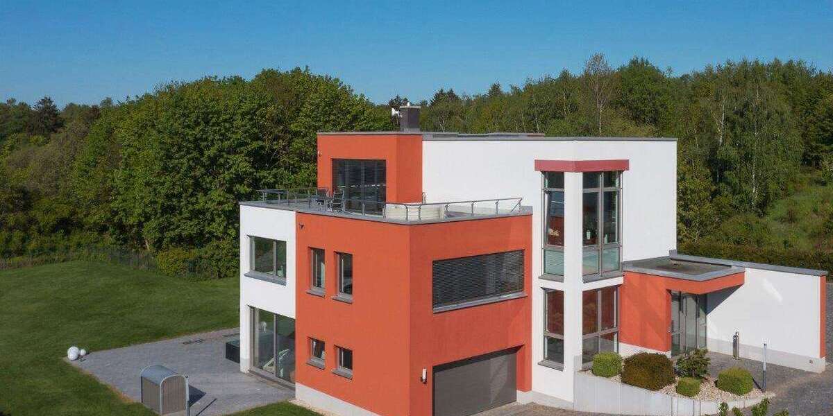 Träume werden wahr - Villa im Bauhausstil mit Erdwärme usw. - Villa Schneeberg | Angebot:26019112