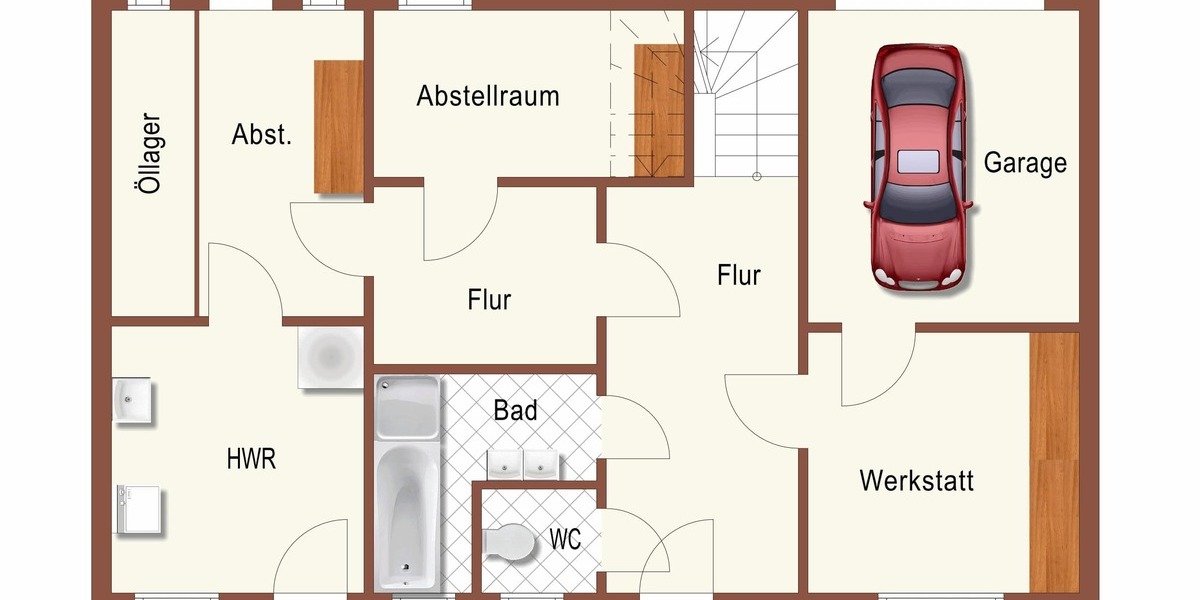Wohnhaus mit schönem Grundstück in ruhiger Lage! - Einfamilienhaus Penig Wernsdorf | Angebot:25247939