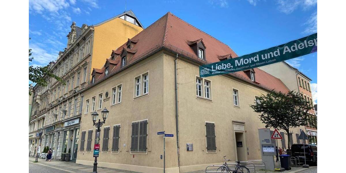 Etagenwohnung Zwickau Innenstadt - 2 Zimmer, 62 m&sup2;, 59.000&euro; | Angebot:25707460