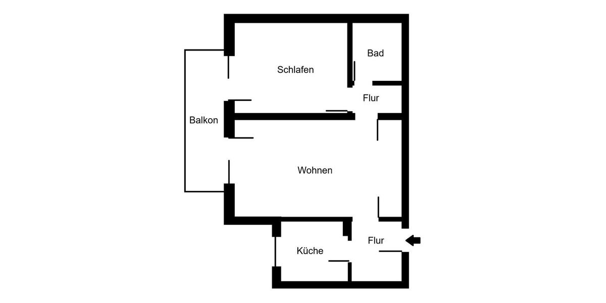 Etagenwohnung Auerbach/Vogtland Vogtland - 2 Zimmer, 63 m&sup2;, 365&euro; | Angebot:24442888