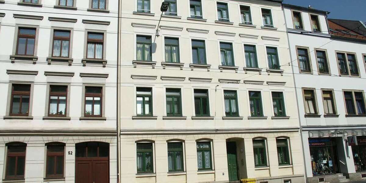 Etagenwohnung Zwickau Innenstadt - 3 Zimmer, 50 m&sup2;, 36.500&euro; | Angebot:25707464