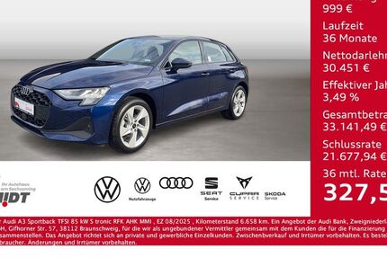 Audi A3 6.658 km 29.975 &euro; Bernsdorf 09337